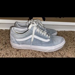 Suede blue Vans